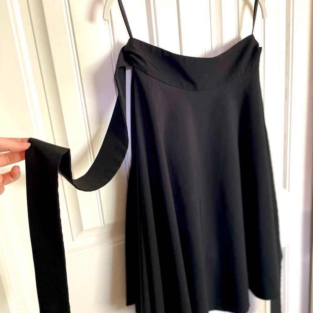 Black flowy skirt